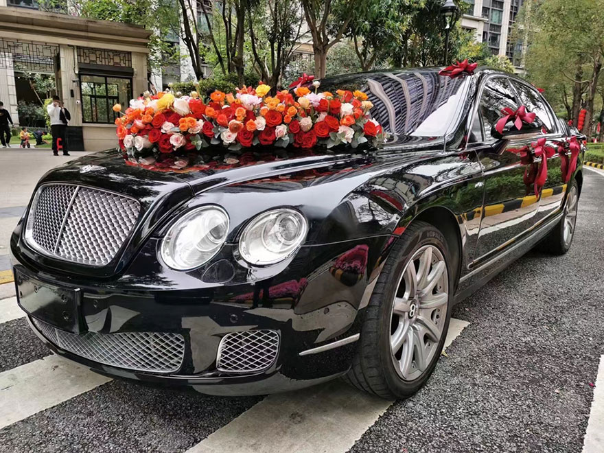 广州租婚礼车队带司机宾利轿车,广州哪里有顶级高档豪华花车出
